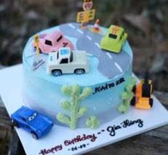 Bánh Sinh Nhật Chủ Đề Ô Tô Cho Bé